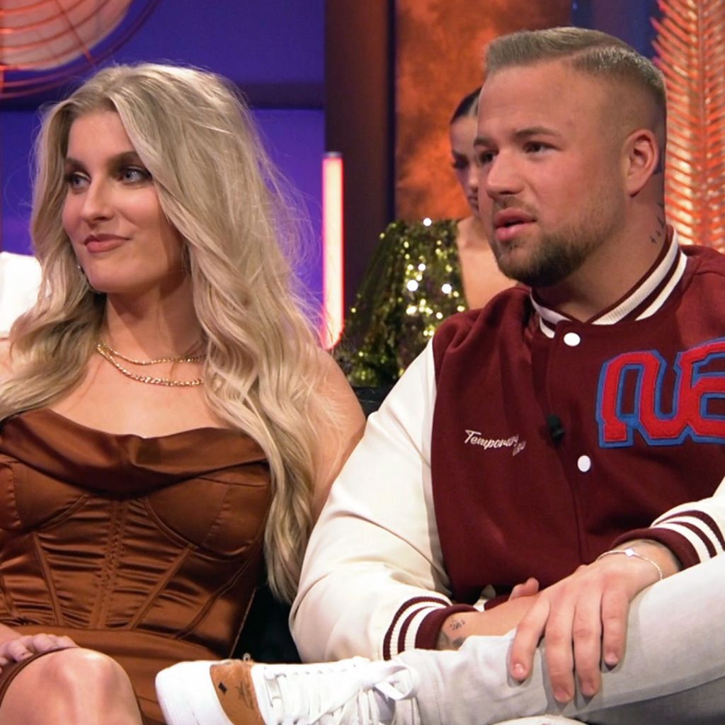 Sandra Janina und Juliano Fernandez bei der "Temptation Island V.I.P."-Wiedersehensshow