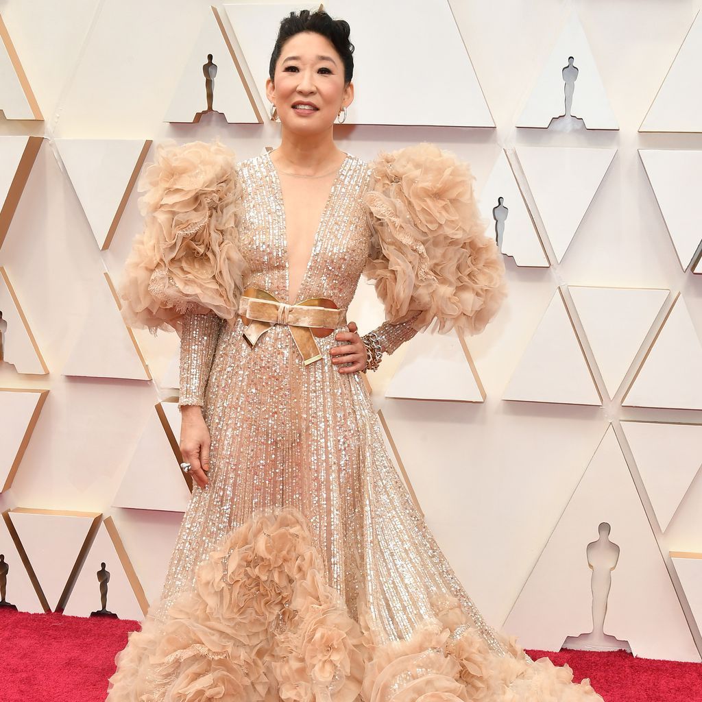 Sandra Oh bei der Oscar-Verleihung 2020