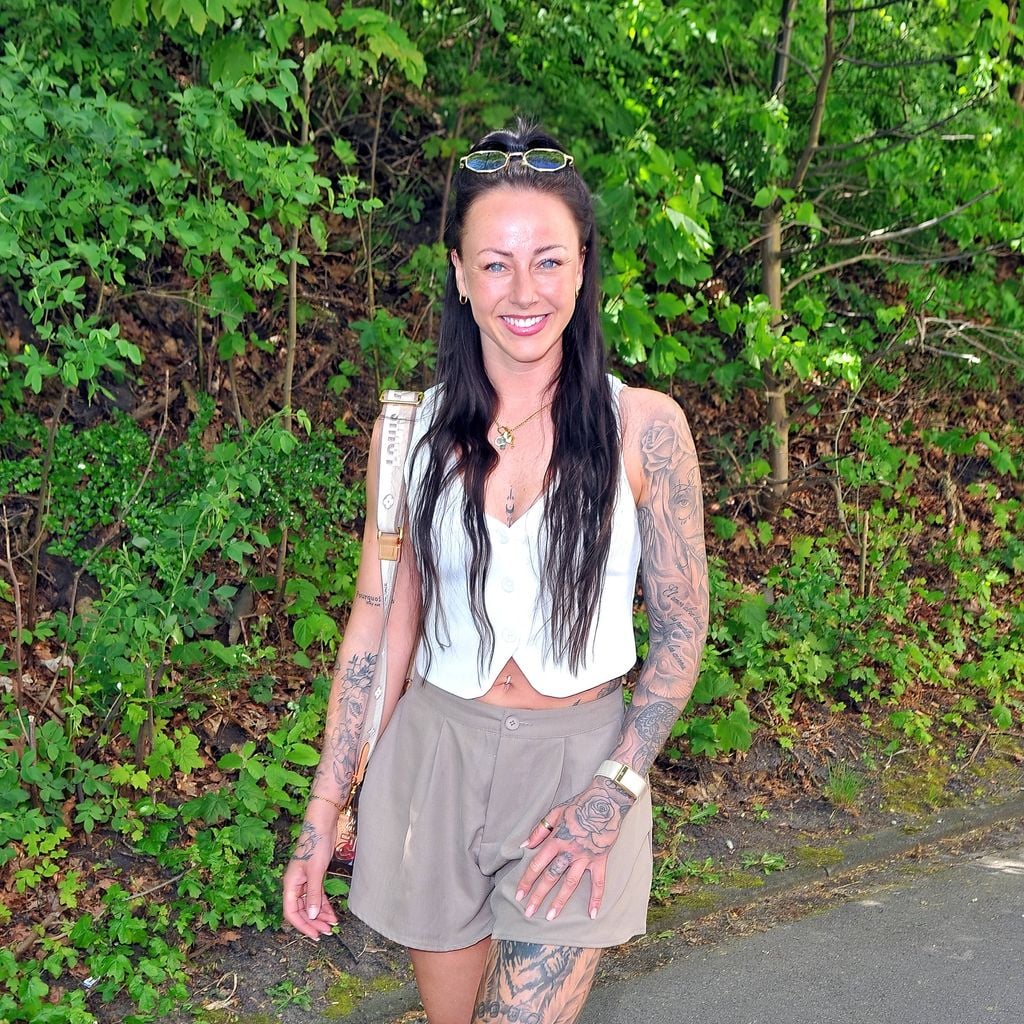 Sandra Sicora beim Bild-Renntag 2026 auf der Trabrennbahn Gelsenkirchen