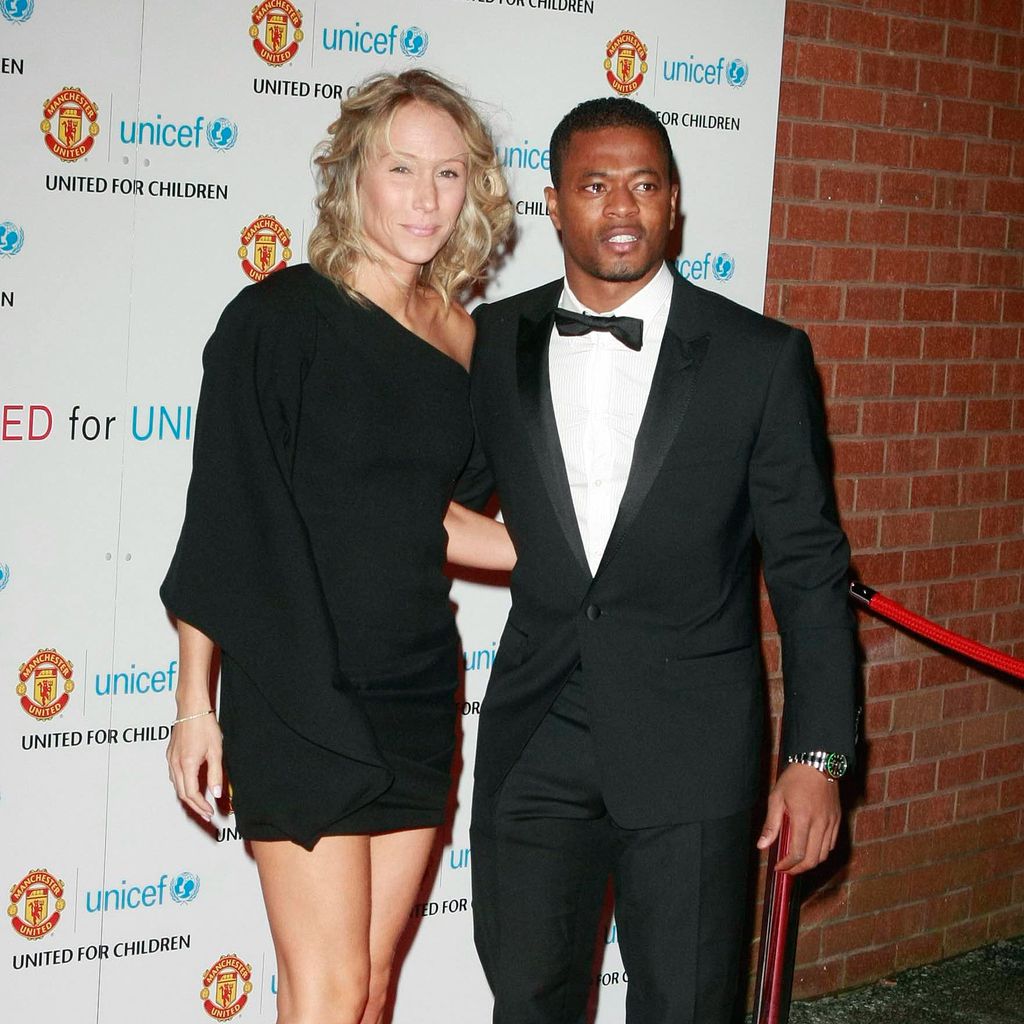 Sandra und Patrice Evra