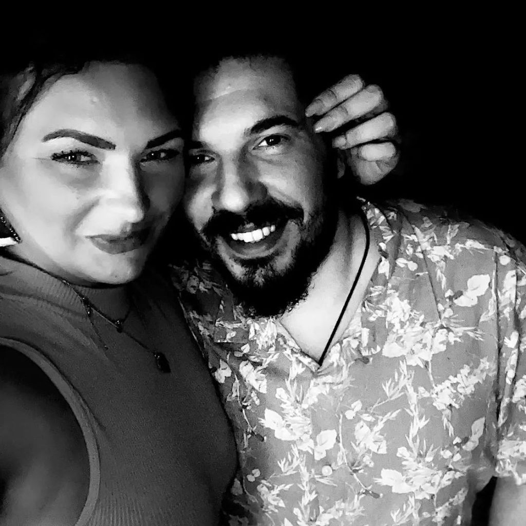 Sandra Zeppin und ihr Partner Emre Aytekin