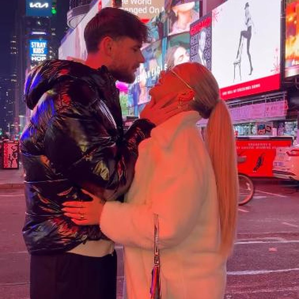 Sandro Ritzini und Michelle Daniaux  in New York City, Januar 2025