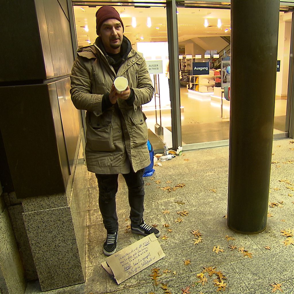 Sandy Fähse bei "Prominent und obdachlos"