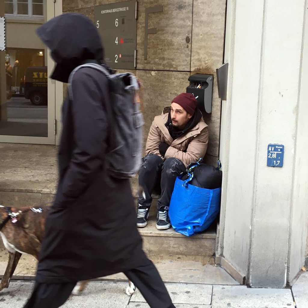 Sandy Fähse bei "Prominent und obdachlos"
