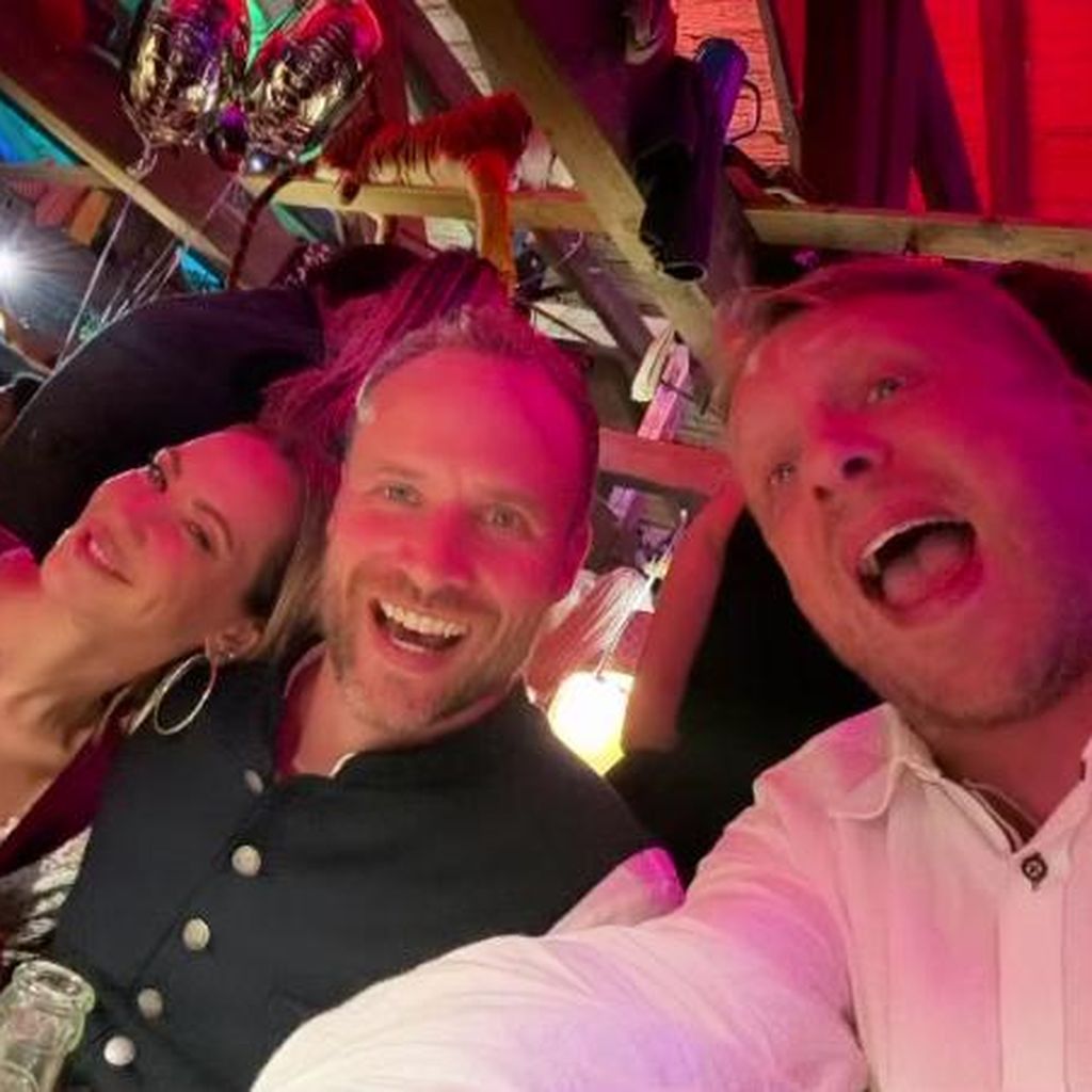 Sandy Meyer-Wölden, Alexander Müller und Oliver Pocher, Wiesn 2024