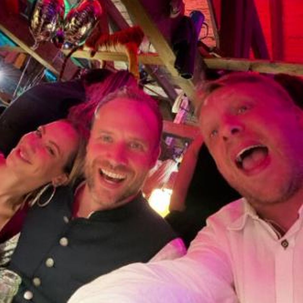 Sandy Meyer-Wölden, Alexander Müller und Oliver Pocher, September 2024