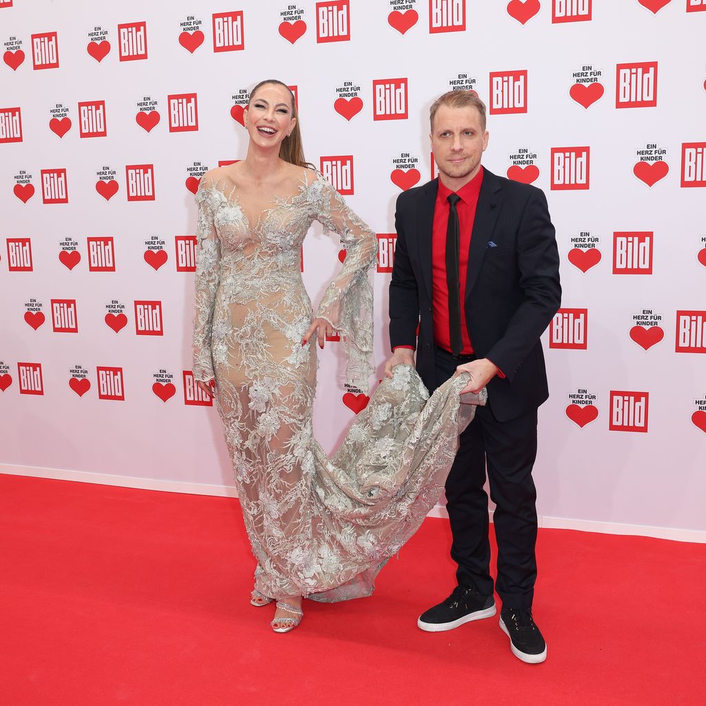 Sandy Meyer-Wölden und Oliver Pocher