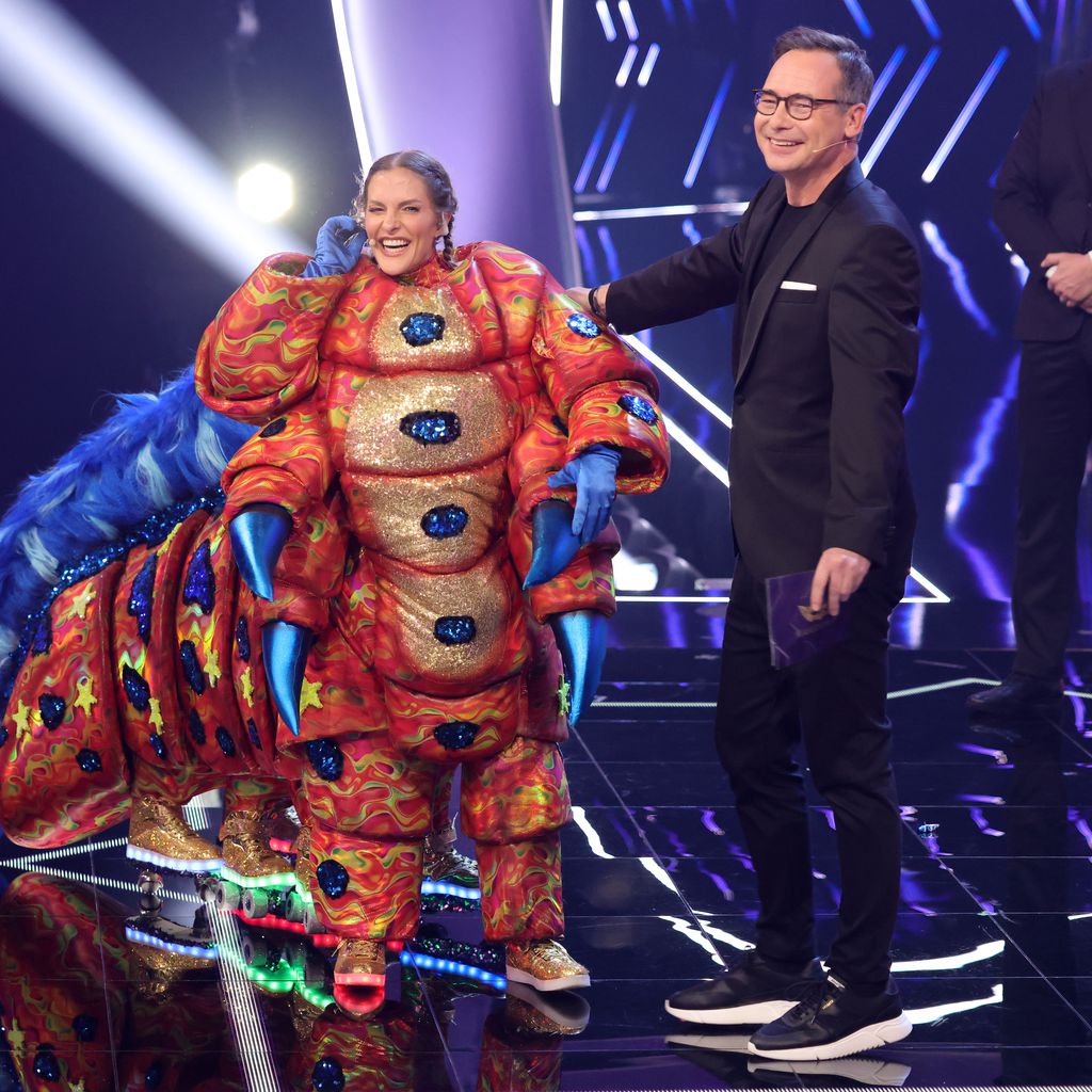 Sandy Mölling und Matthias Opdenhövel bei "The Masked Singer"