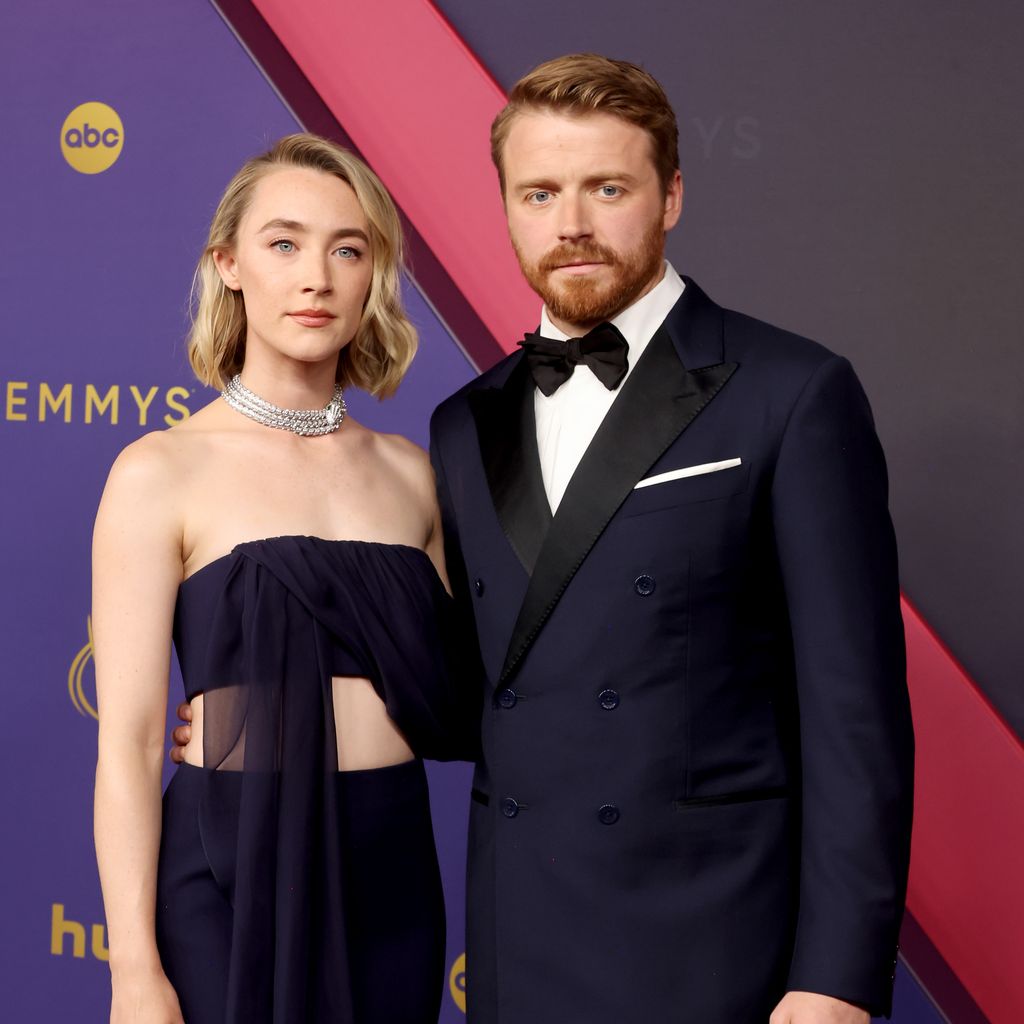 Saoirse Ronan und Jack Lowden bei den Emmy Awards 2024 in Los Angeles