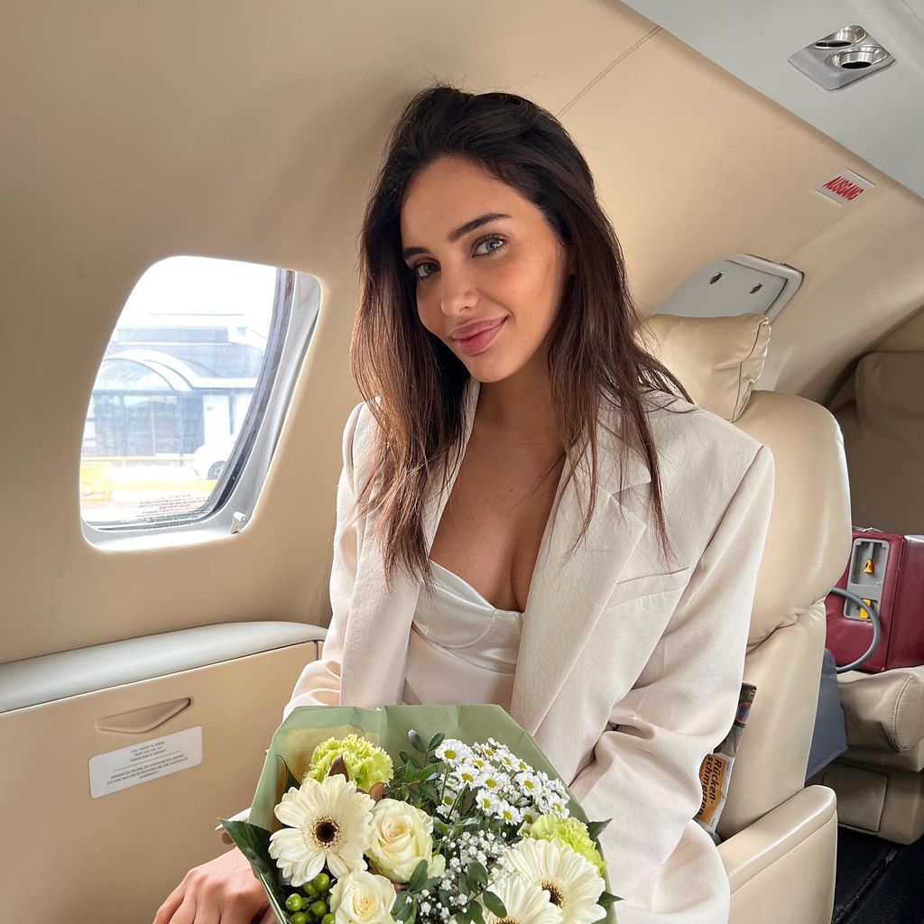 Sara Arfaoui bei ihrer Hochzeit im Mai 2022