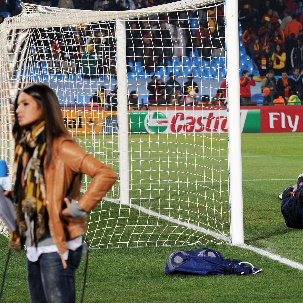 Sara Carbonero und Iker Casillas bei der WM 2010