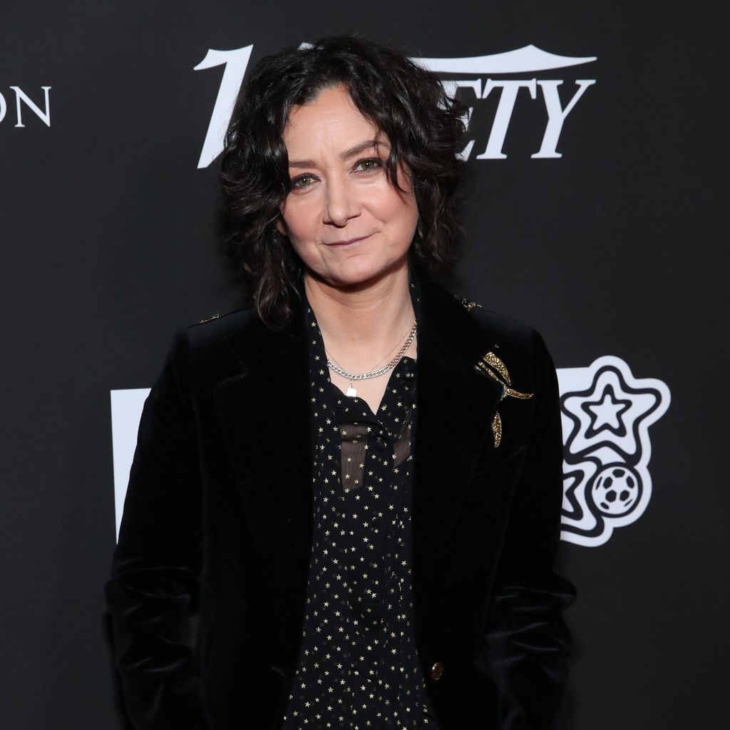 Sara Gilbert im Wiltern Theatre in Los Angeles, 2020