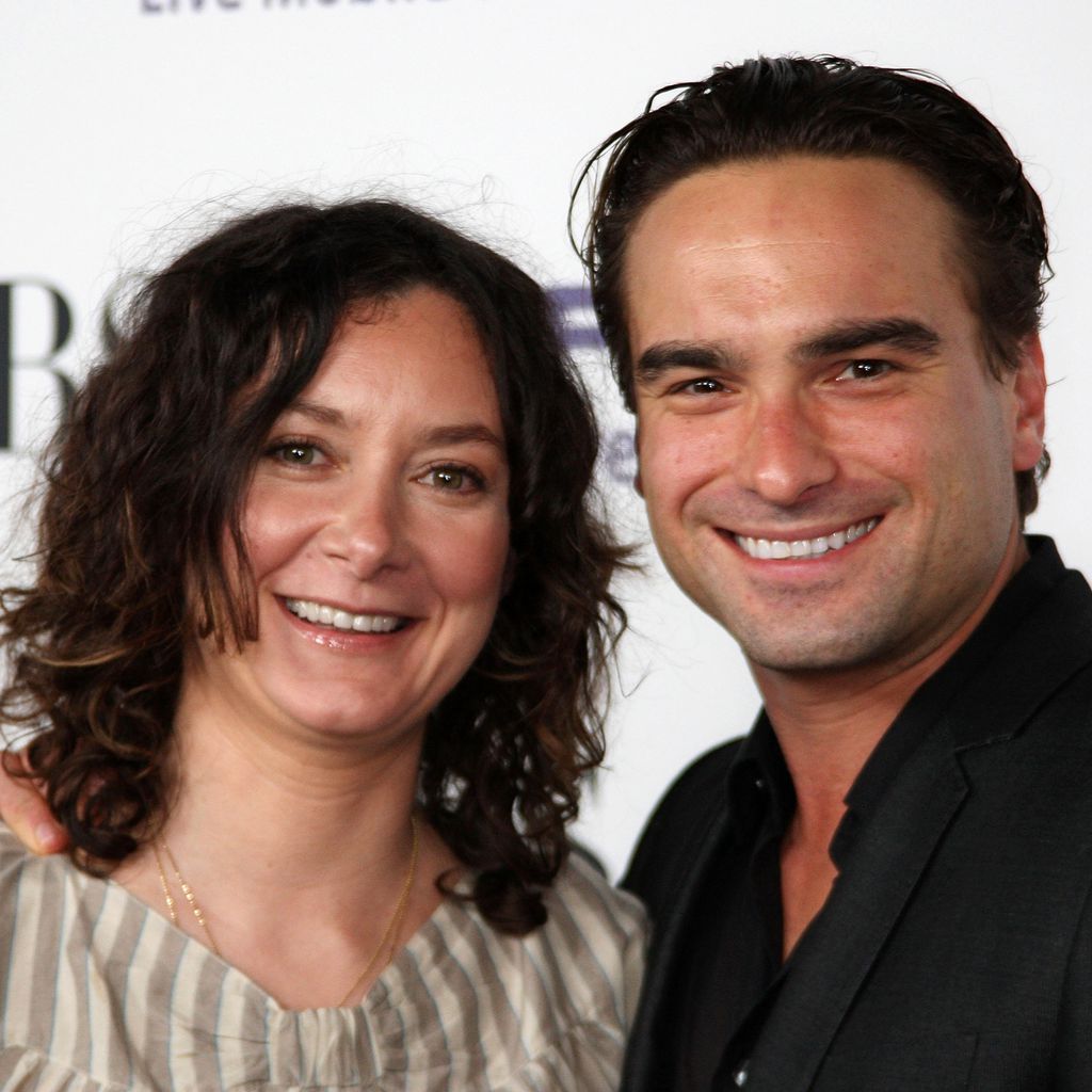 Sara Gilbert und Johnny Galecki bei einer CBS-Party 2008