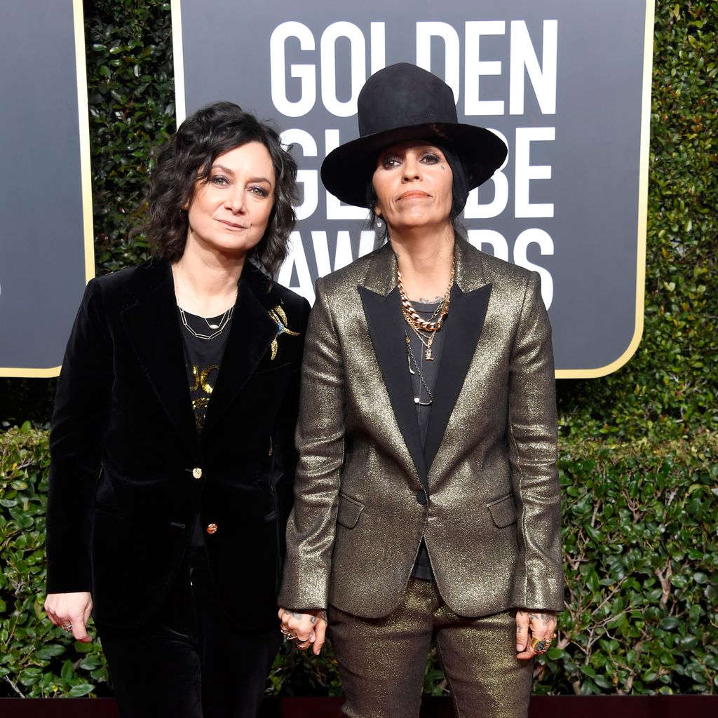 Sara Gilbert und Linda Perry bei den Golden Globe Awards 2019