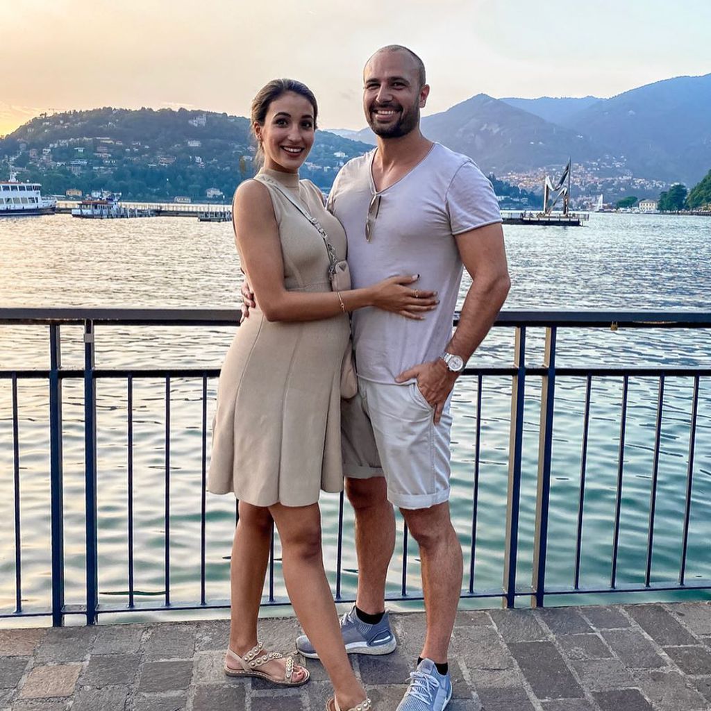 Sara Leutenegger mit ihrem Mann Lorenzo