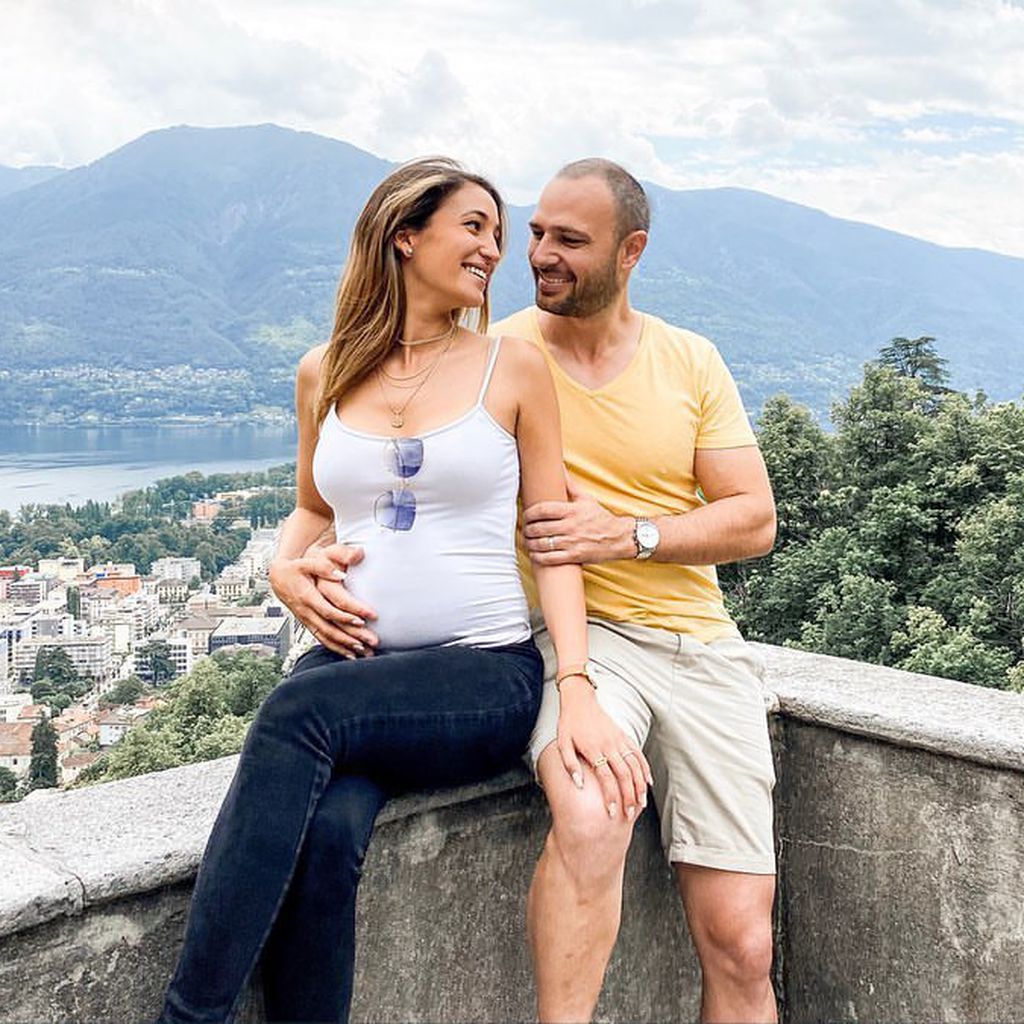 Sara Leutenegger und ihr Mann Lorenzo Leutenegger, Juni 2020