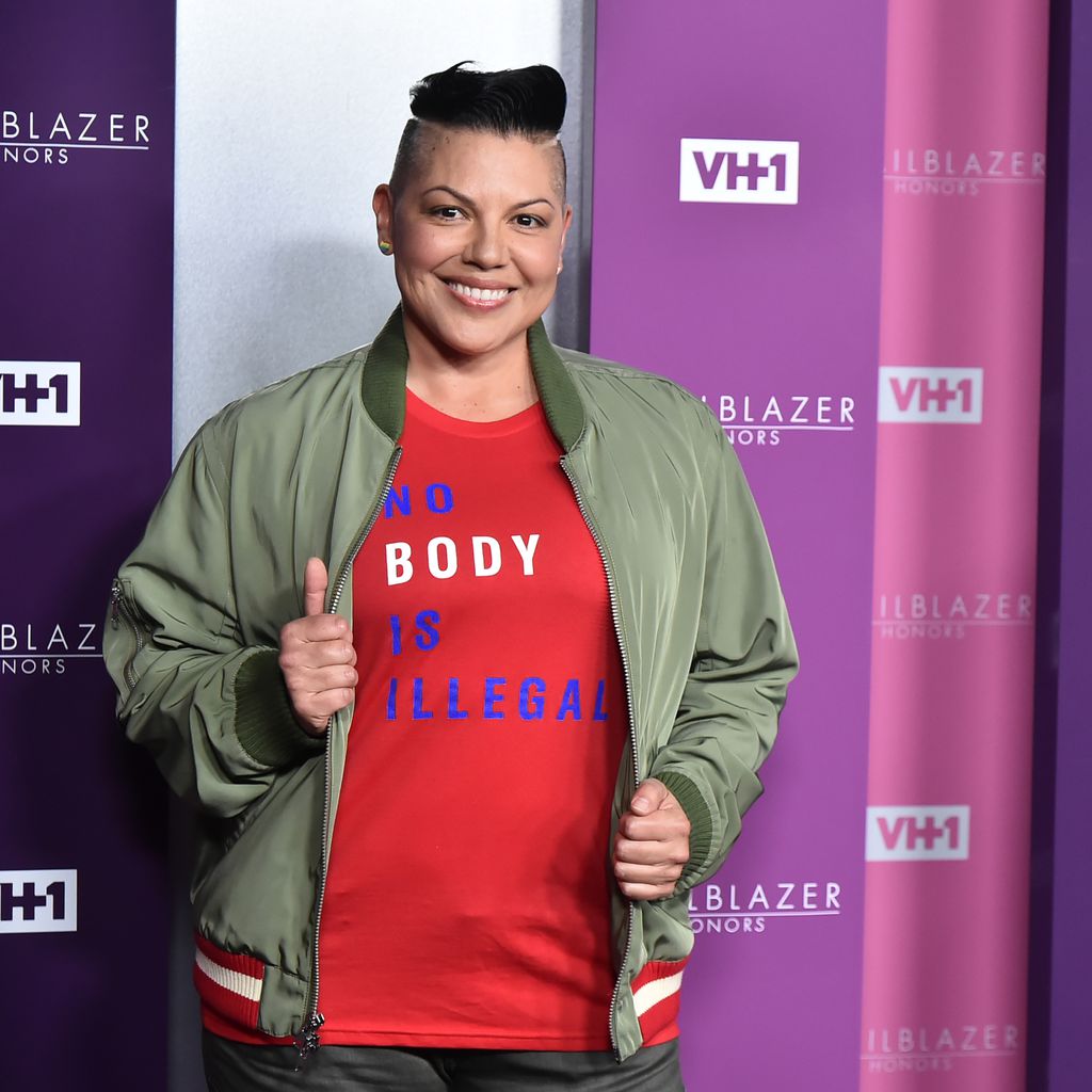 Sara Ramírez in New York City