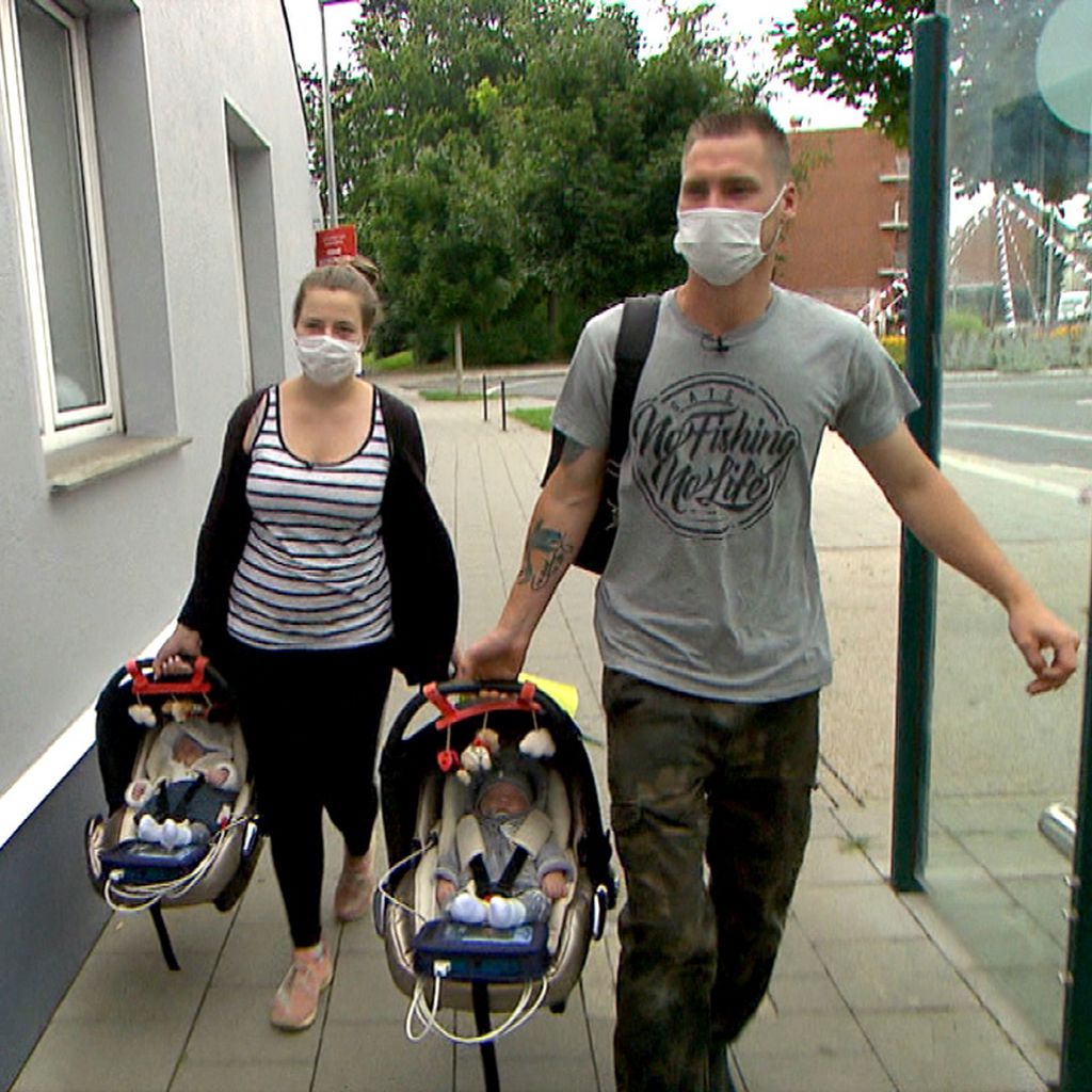 Sarafina und Peter Wollny mit ihren Kids