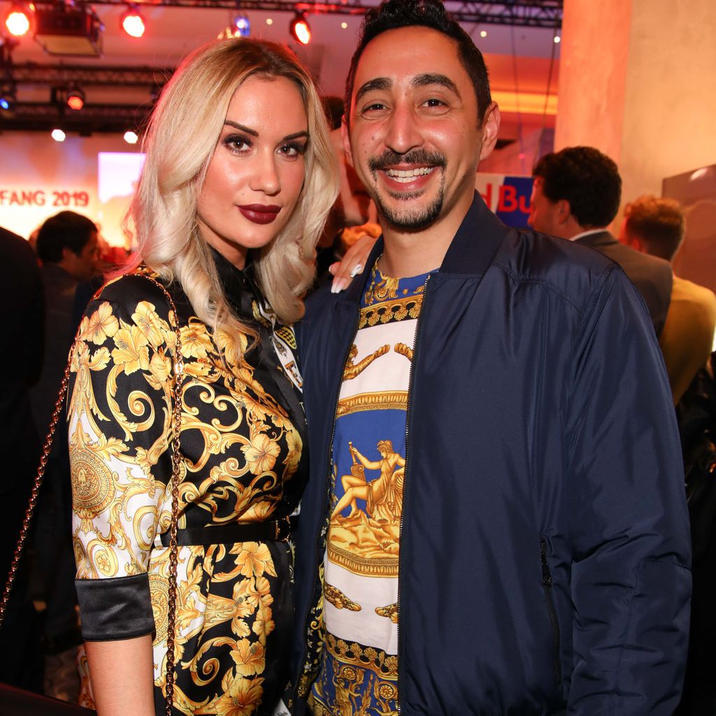 Sarah Bora und Eko Fresh bei der Medienboard Party, Februar 2019