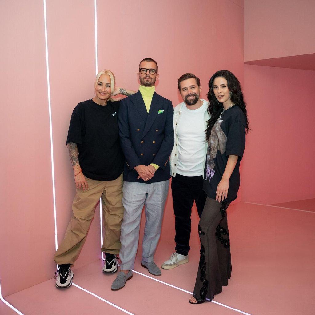 Sarah Conner, Joko Winterscheidt, Klaas Heufer-Umlauf und Lena Meyer-Landrut