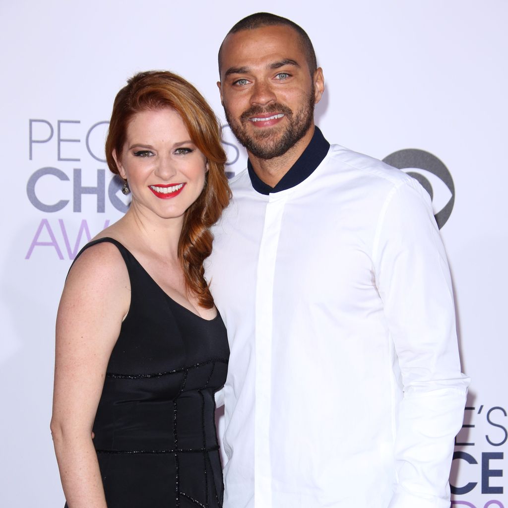 Sarah Drew und Jesse Williams bei den People's Choice Awards in L.A.