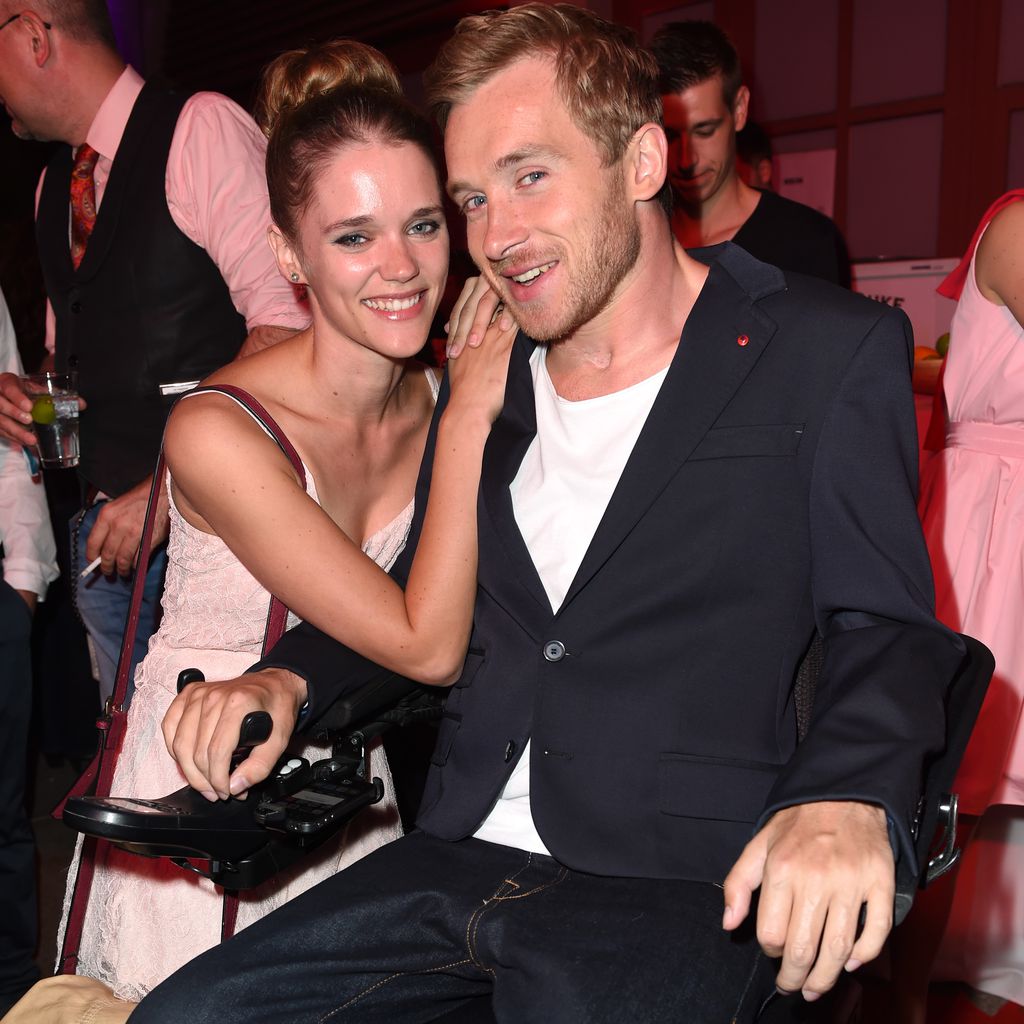 Sarah Elena und Samuel Koch beim Münchener Film Festival im Juli 2014