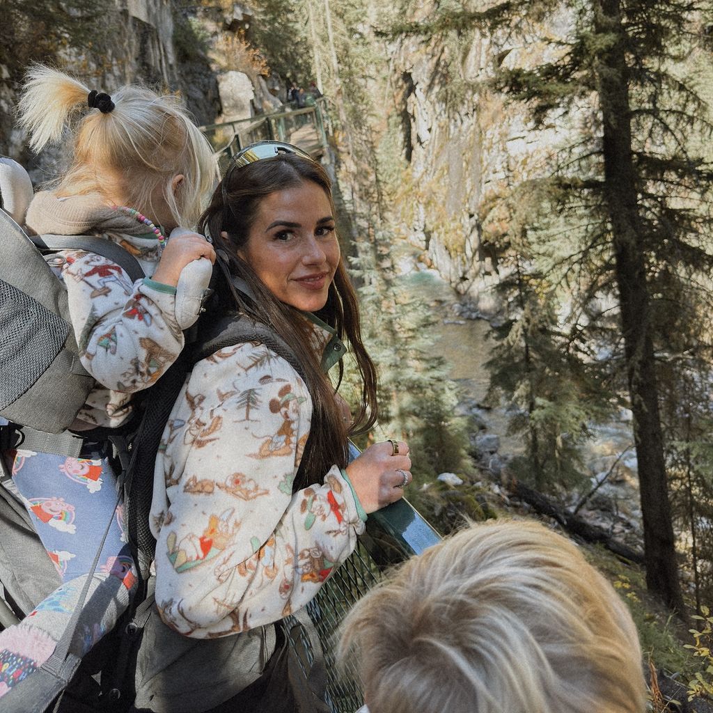 Sarah Engels mit ihren Kids Solea und Alessio, Oktober 2024