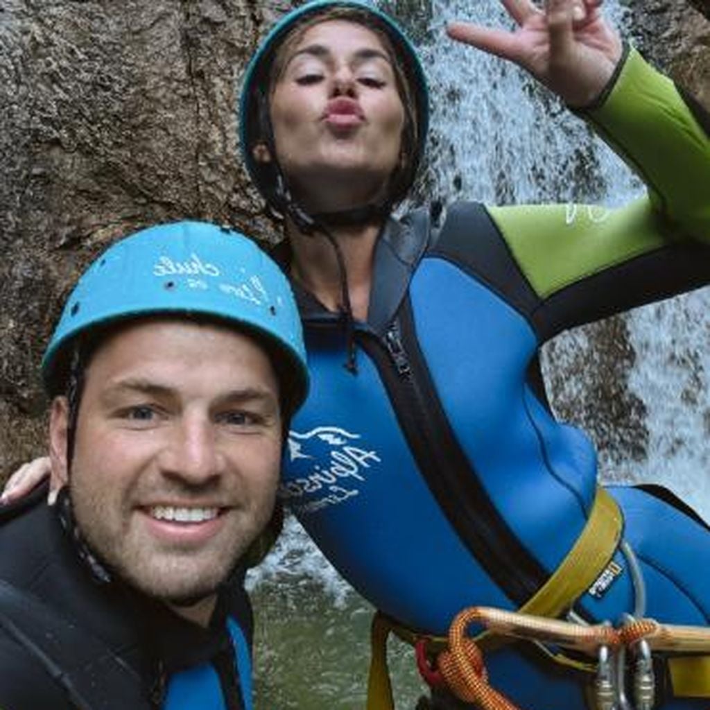 Sarah Engels und Julian im Urlaub