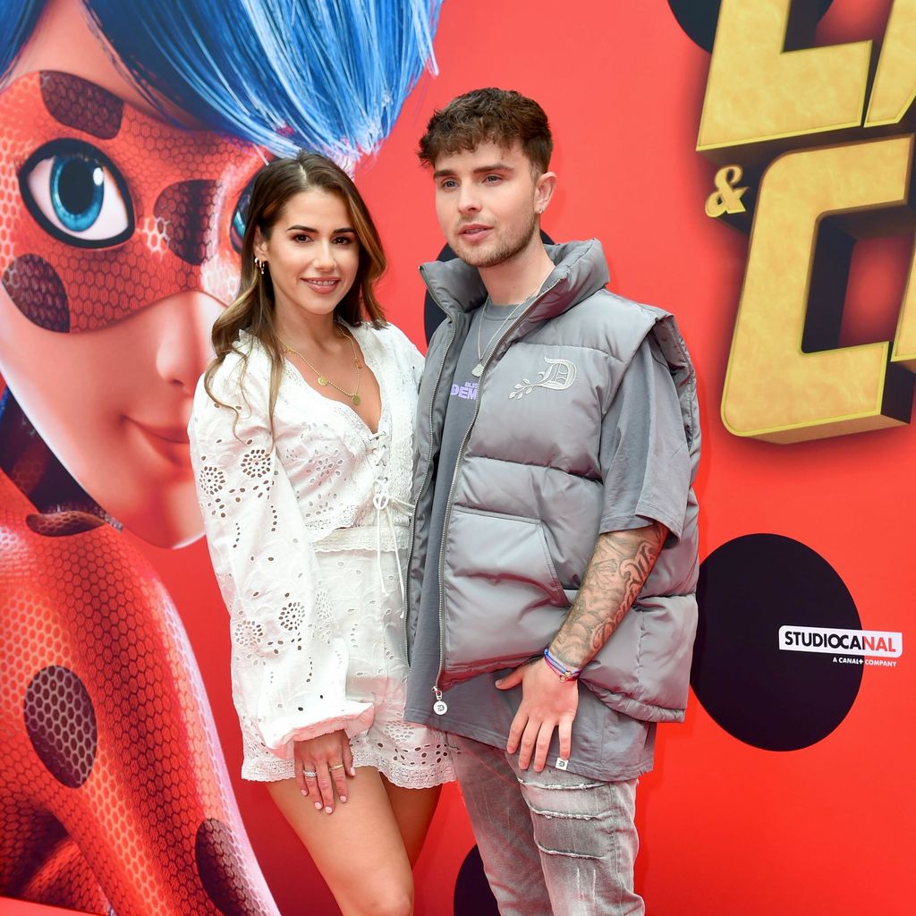 Sarah Engels und Mike Singer bei der "Miraculous: Ladybug & Cat Noir"-Premiere