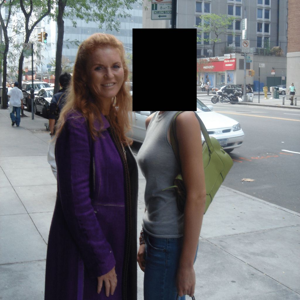 Sarah Ferguson in einem von der US-Justiz veröffentlichten Foto aus den Epstein-Ermittlungsakten