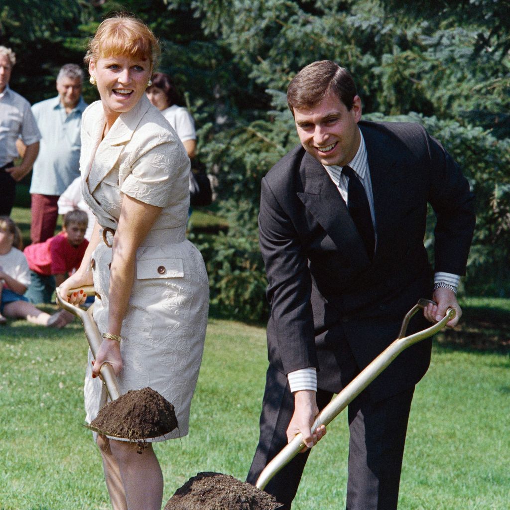 Sarah Ferguson und Prinz Andrew im Jahr 1989