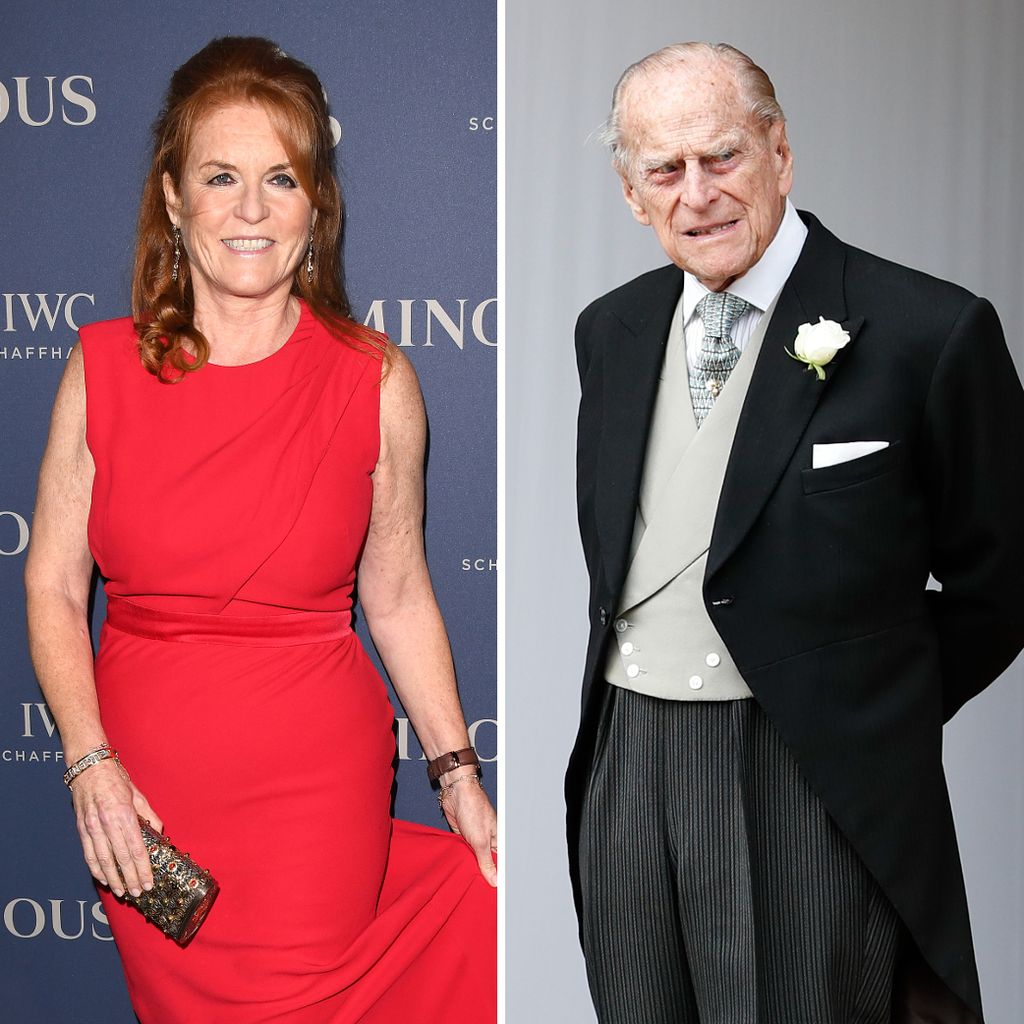 Sarah Ferguson und Prinz Philip