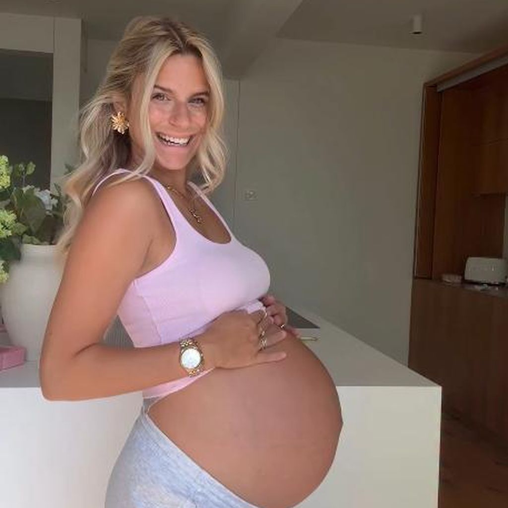 Schwangere Influencerin Sarah Franssen, August 2026