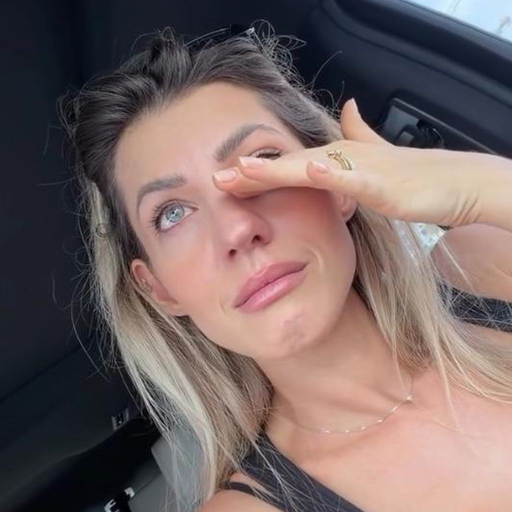 Sarah Harrison in ihrer Instastory im Spetember 2026