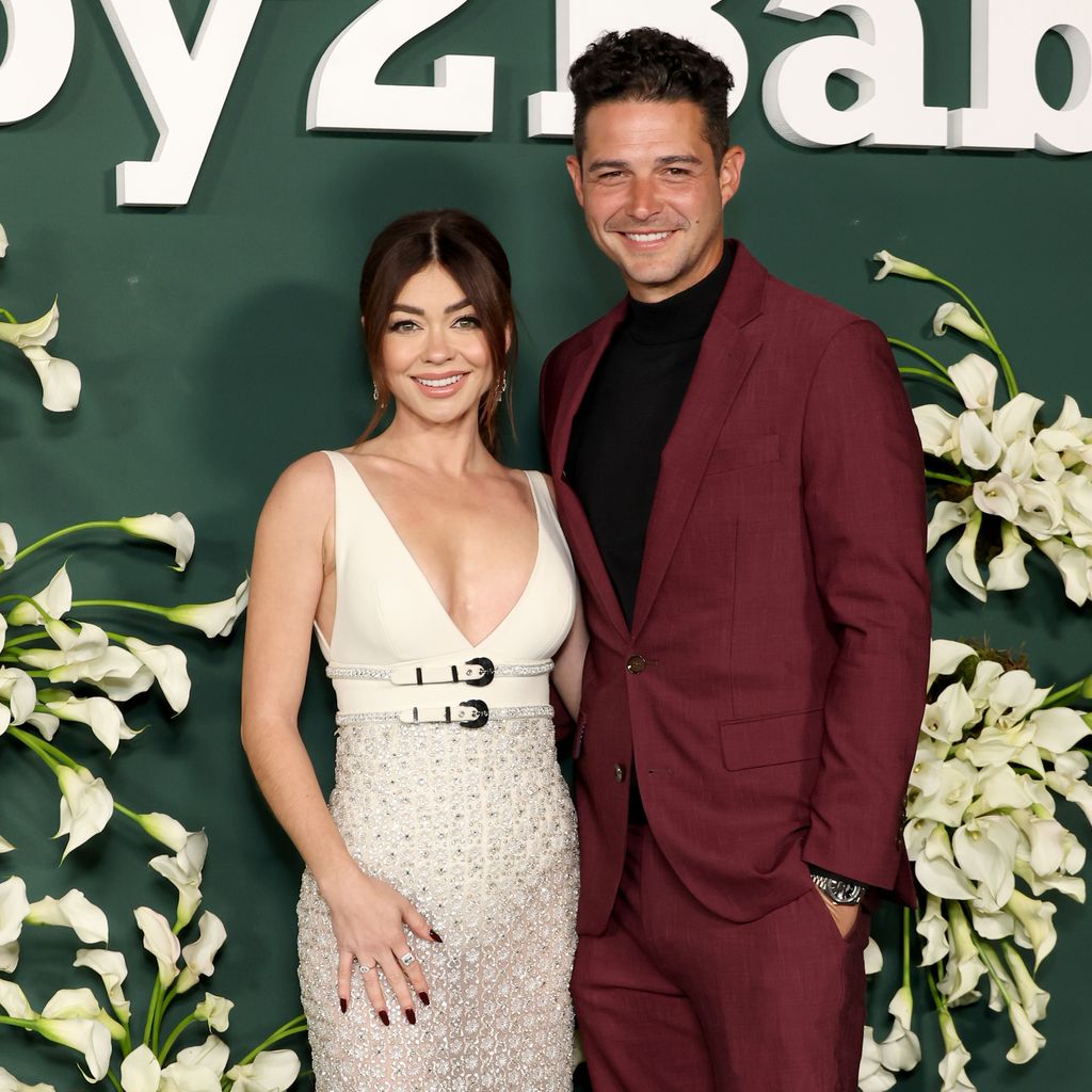 Sarah Hyland und Wells Adams im November 2024