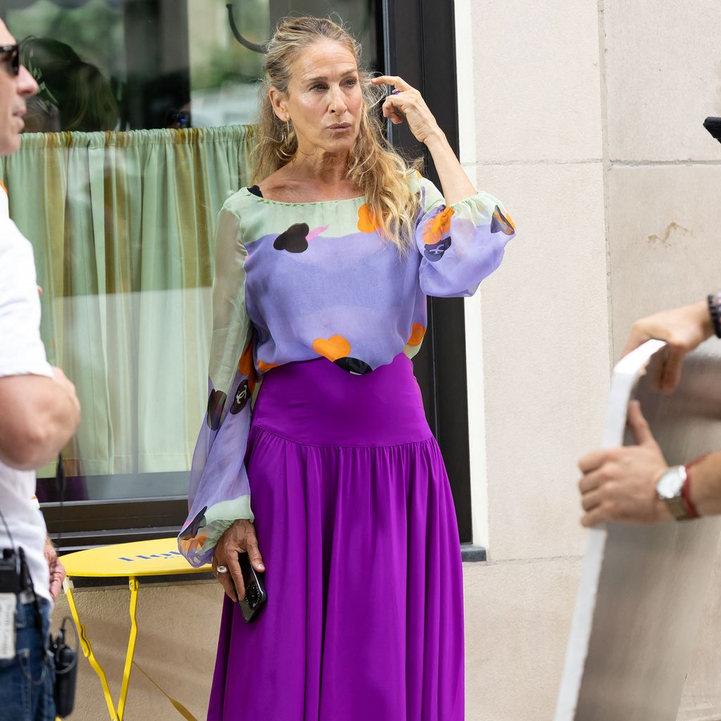 Sarah Jessica Parker am Set von "And Just Like That"
