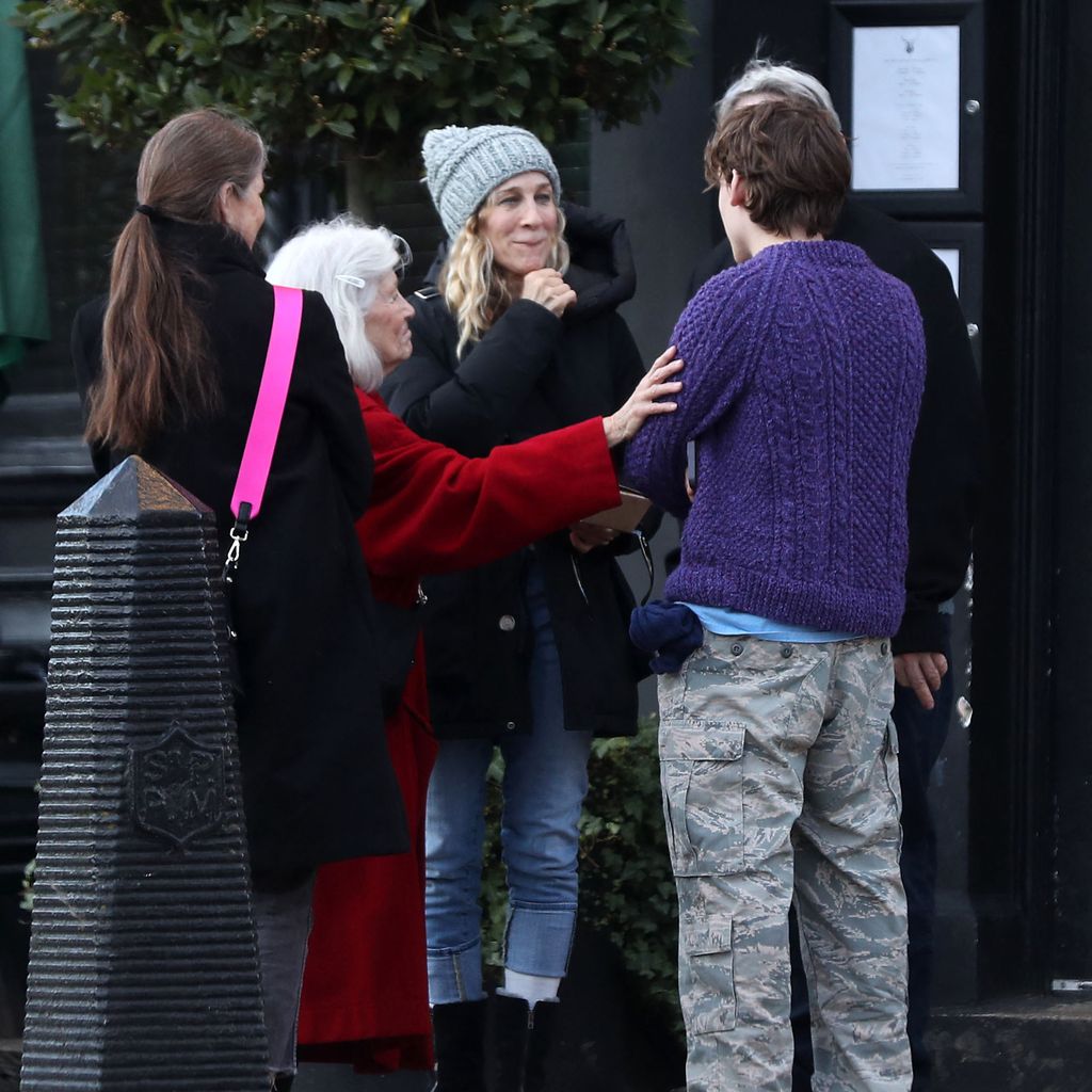 Sarah Jessica Parker mit ihrem Sohn James