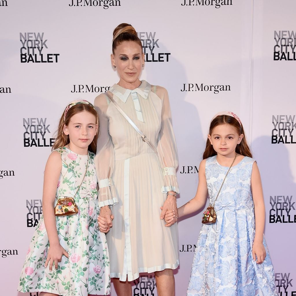 Sarah Jessica Parker mit Marion Loretta Elwell Broderick und Tabitha Hodge Broderick bei der New York City Ballet Spring Gala 2018