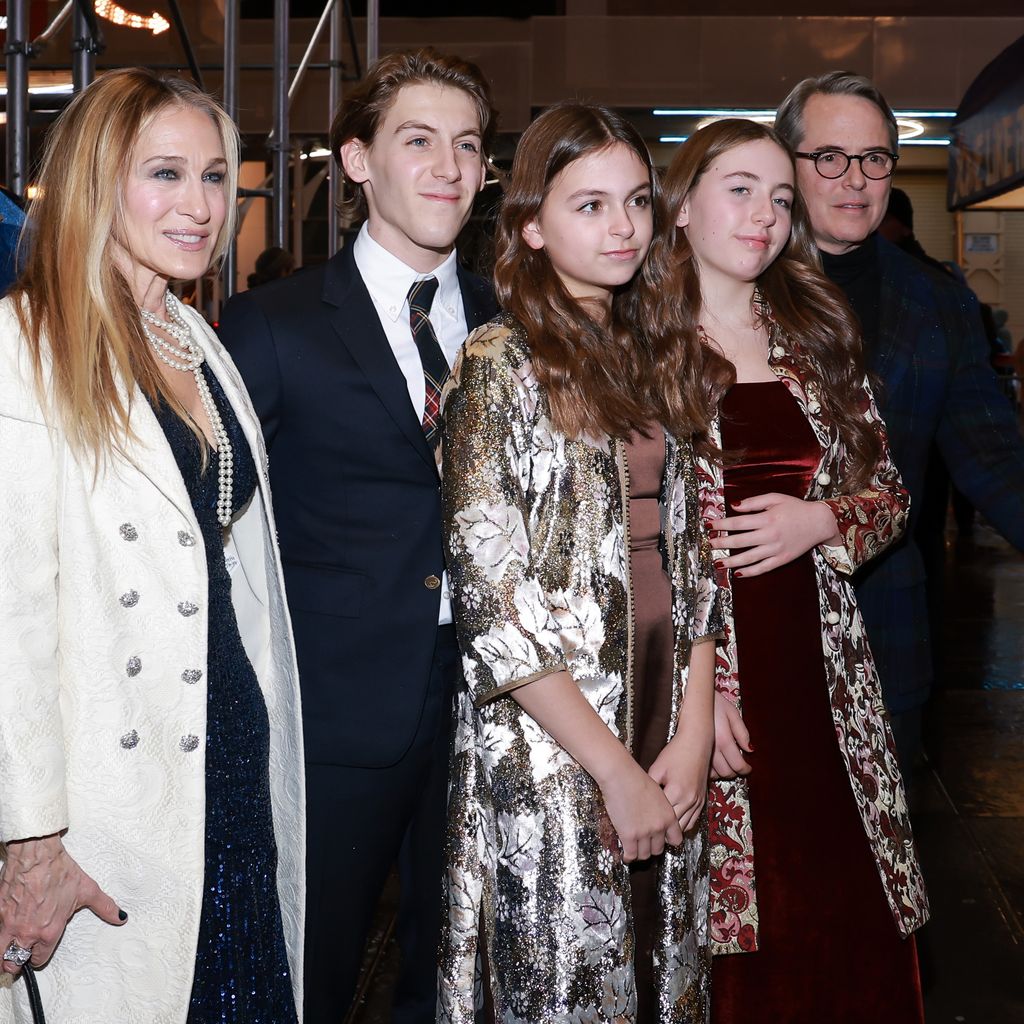 Sarah Jessica Parker mit ihrer Familie bei der "Some Like It Hot"-Premiere in New York