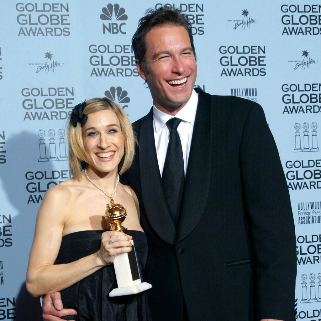 Sarah Jessica Parker und John Corbett im Januar 2002 in Beverly Hills