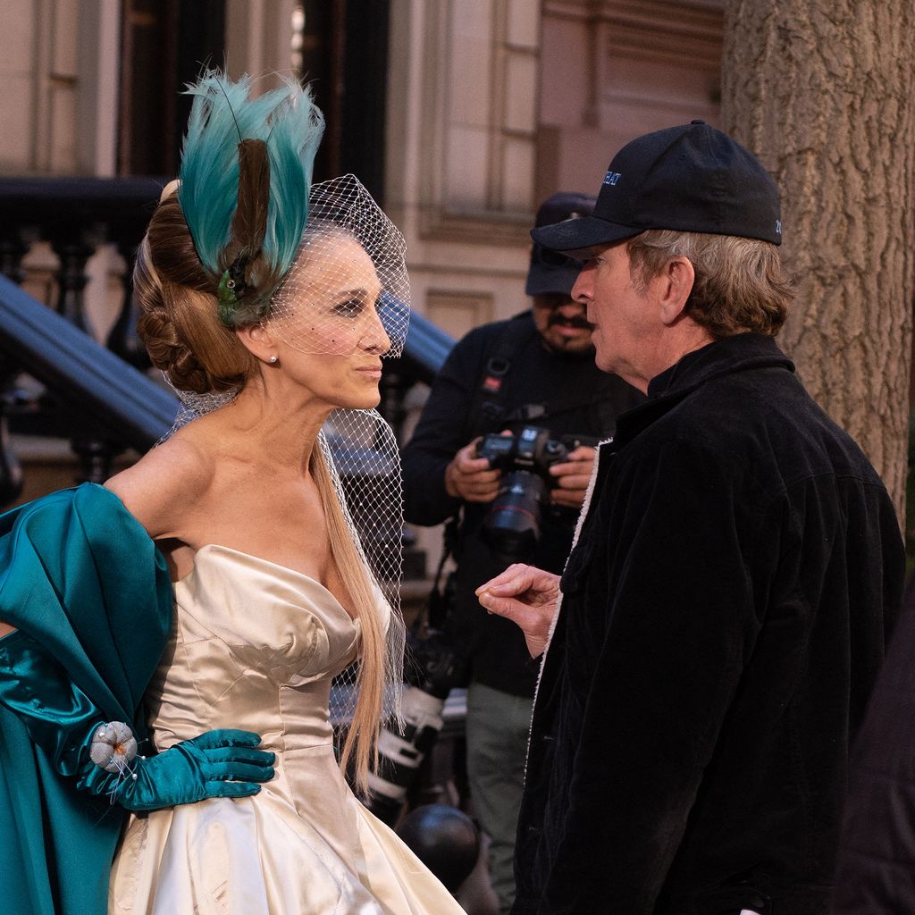 Sarah Jessica Parker mit dem "And Just Like That"-Regisseur Michael Patrick King