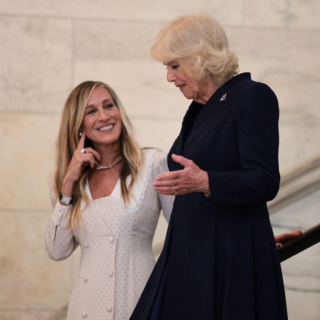 Sarah Jessica Parker und Königin Camilla, April 2026