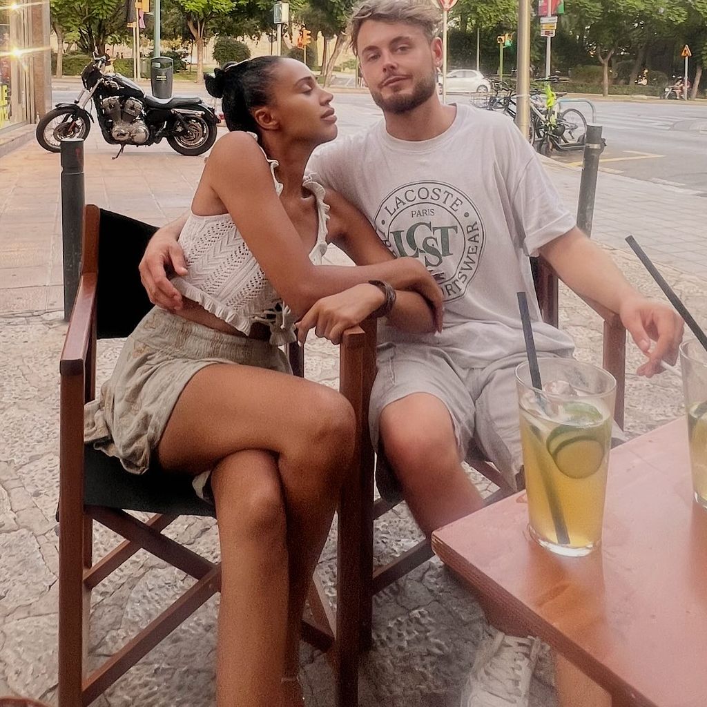 Sarah Joelle Jahnel und ihr Freund, 2025