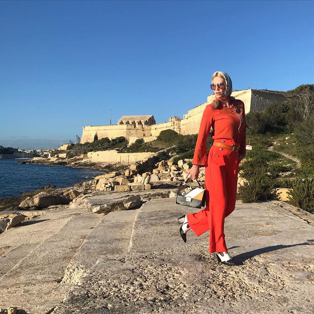 Sarah Kern auf Malta, März 2020