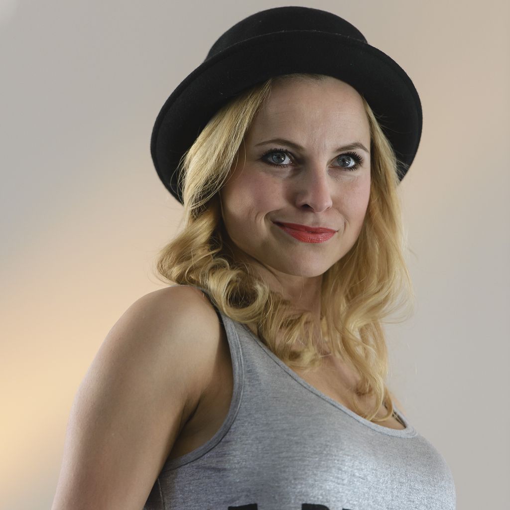 Sarah Latton beim "Let's Dance"-Pressetermin