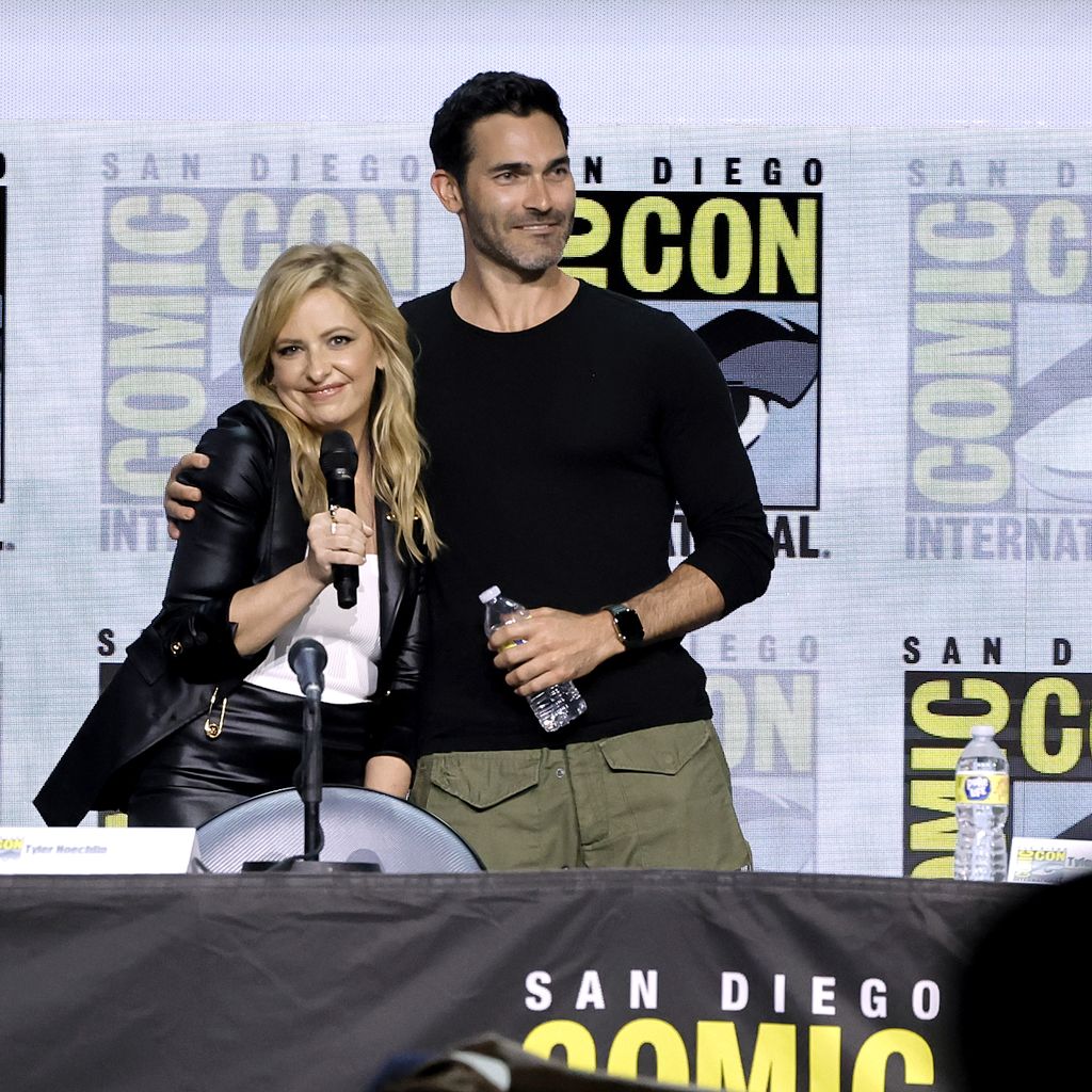 Sarah Michelle Gellar, Tyler Hoechlin und Tyler Posey auf der Comic-Con im Juli 2022