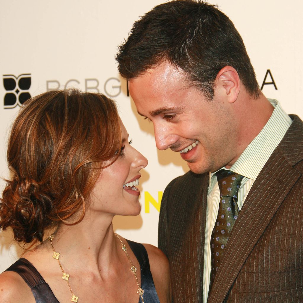 Sarah Michelle Gellar und Freddie Prinze, Jr. auf einer Party in New York