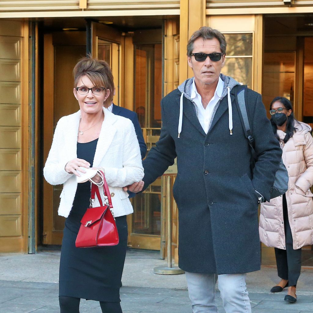 Sarah Palin und Ron Duguay im Februar 2022