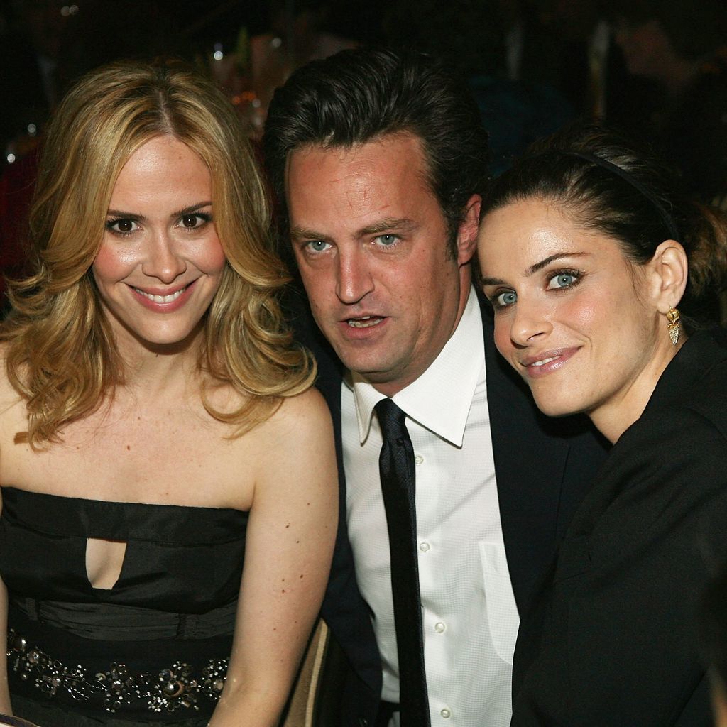 Sarah Paulson, Matthew Perry und Amanda Peet, Oktober 2006