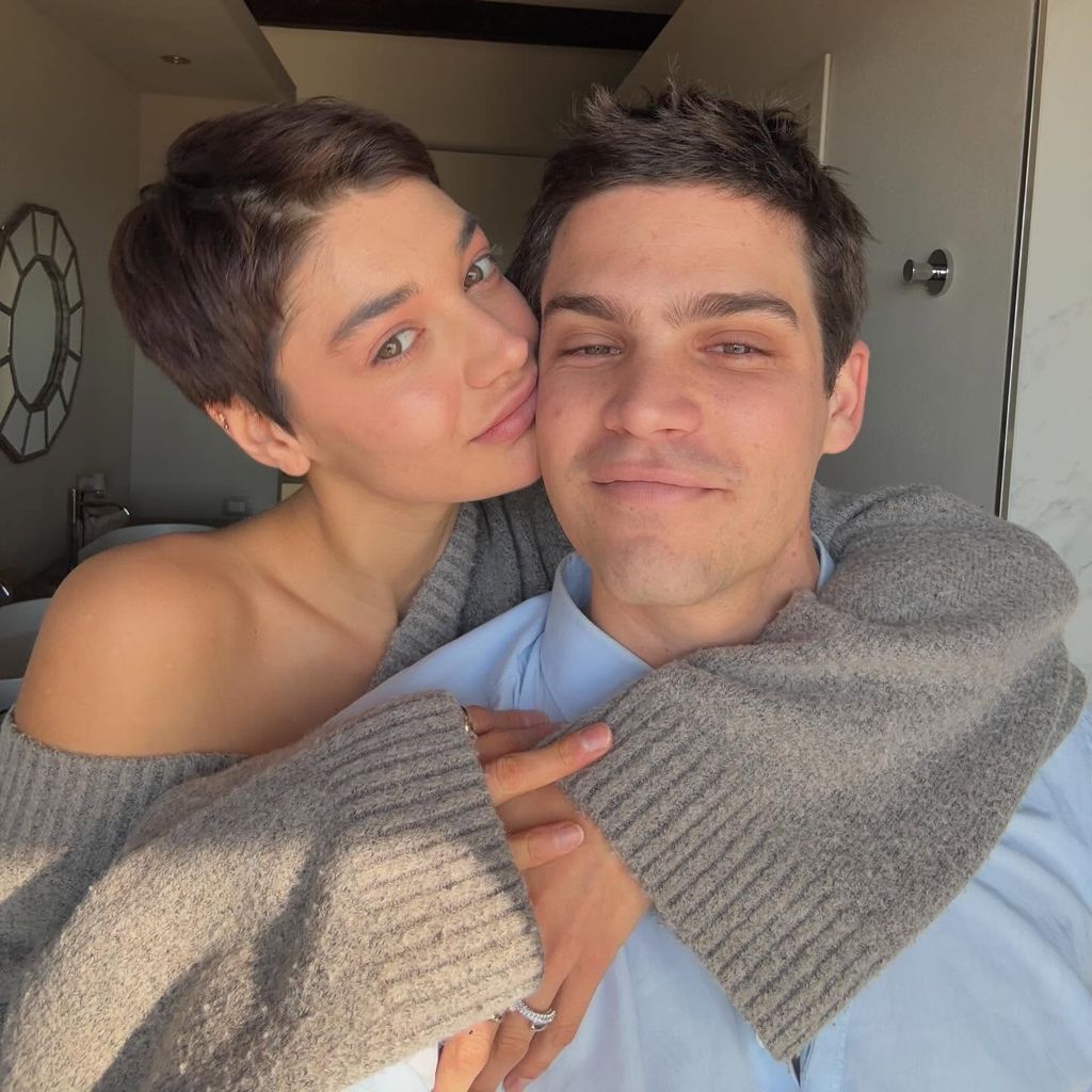 Sarah Posch und ihr Federico, April 2025